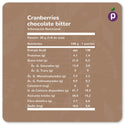 Cranberries Cubiertos con Chocolate Bitter