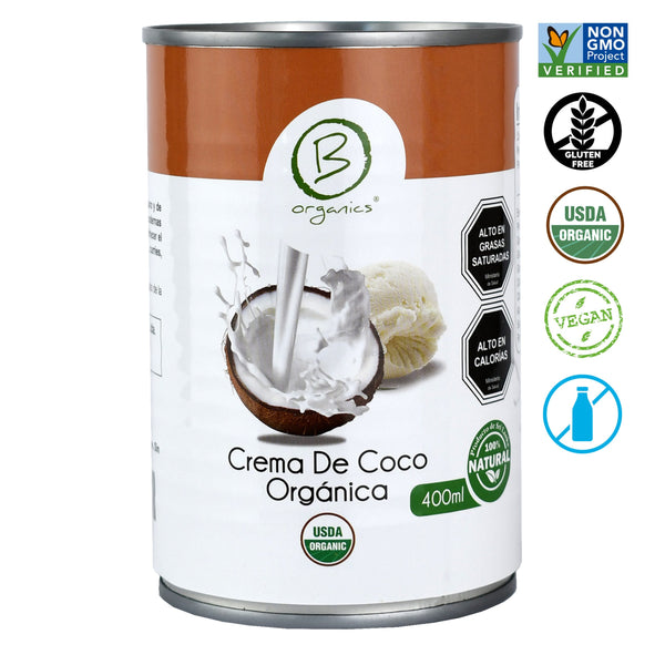 Crema de Coco Orgánica 400 ml Be Organics