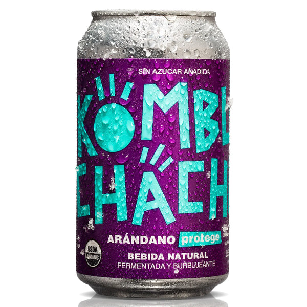 Kombuchacha Arándano Lata 355cc