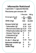 Omega 3 de Microalgas Vegano 30 cápsulas Dulzura Natural
