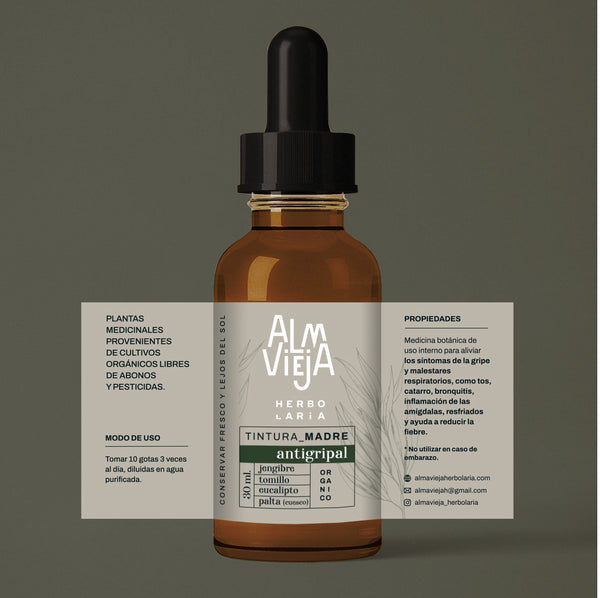 Tintura Madre Antigripal 30ml Alma Vieja