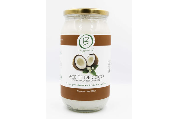 Aceite de Coco Extravirgen Orgánico 1 Lt Be Organics