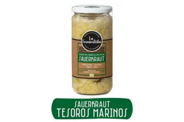 Chucrut Cochayuyo Tesoros Marinos 640 gr La Fermentista