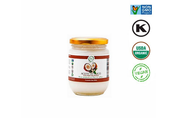Aceite de Coco Extravirgen Orgánico 200 cc Be Organics