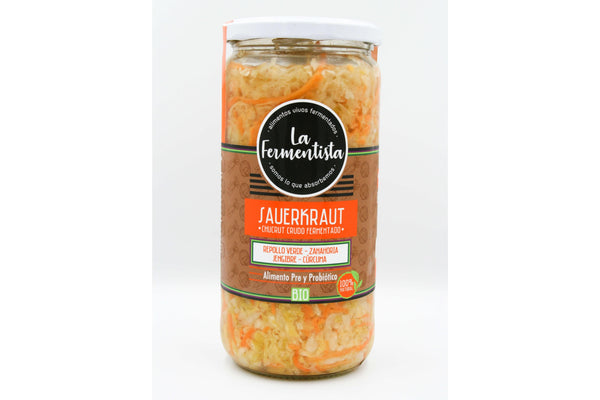 Chucrut Zanahoria Raíces Nobles 640 gr La Fermentista