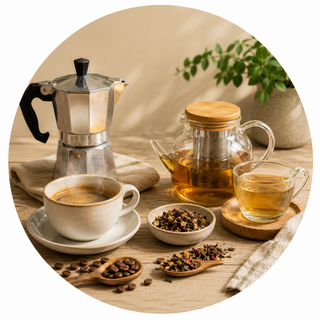 Café, té e infusiones