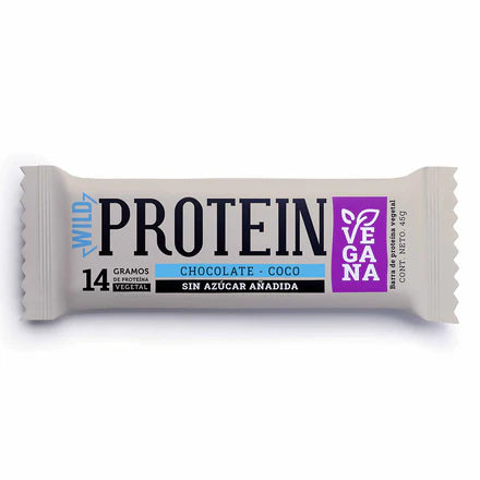 Barra Chocolate Coco 45g Wild Protein