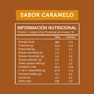 Barra Caramelo 45g Wild Protein