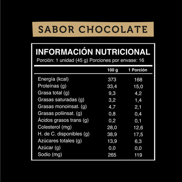 Barra Chocolate 45g Wild Protein