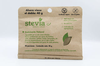 Stevia Pulverizada 10 gr Dulzura Natural