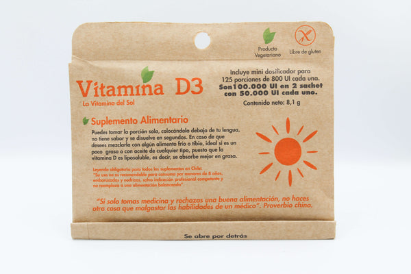 Vitamina D3 8,1 gr Dulzura Natural