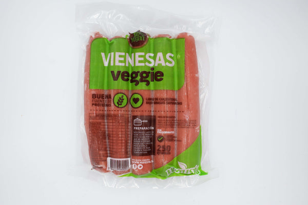 Vienesas Veggie 250 gr Vegusta