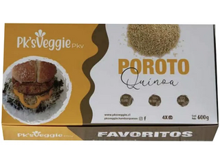 Hamburguesa Poroto Quinoa 4 u Pk´s Veggie